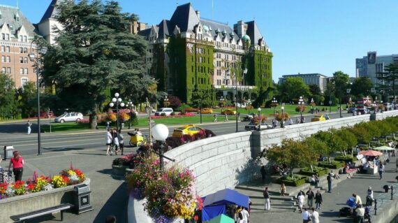 Victoria's Inner Harbour and Empress Hotel
