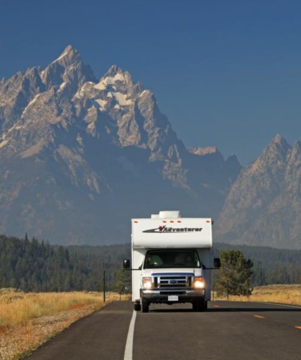 RV in Grand Teton National Park