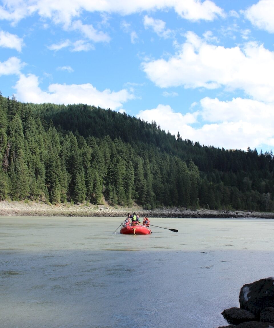 River float on Fraser River